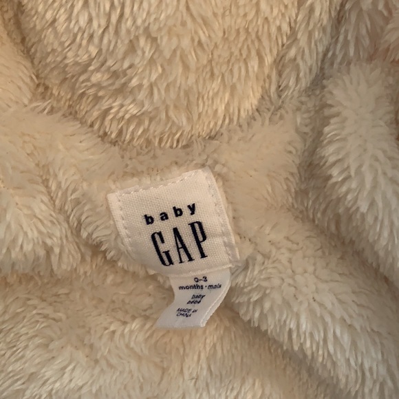 Baby Gap Pink Bear Bunting Suit - Picture 6 of 7